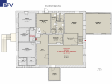 Grundriss EG Fr�nkisches Haus mit 3 Wohnungen und M�glichkeit zum 6-Familien-Haus
