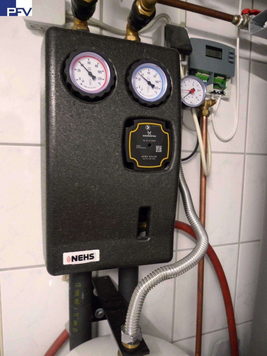Solar-Heizung Reihenmittelhaus Schwabach