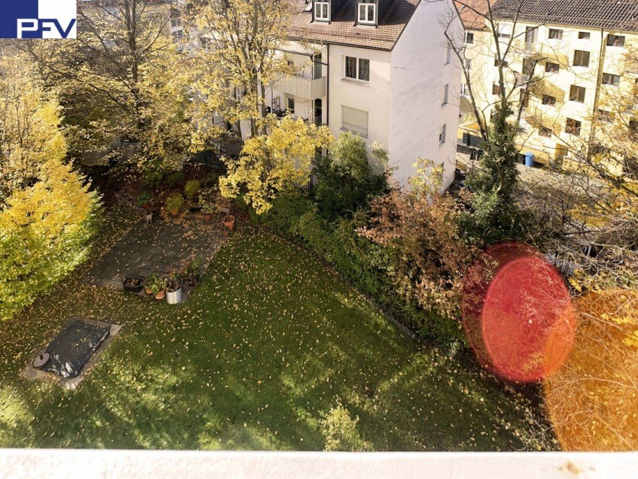 Gr�ner Innenhof Etagenwohnung N�rnberg