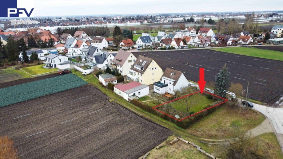 Umgeben von Feldern und Wiesen Grundst�ck N�rnberg
