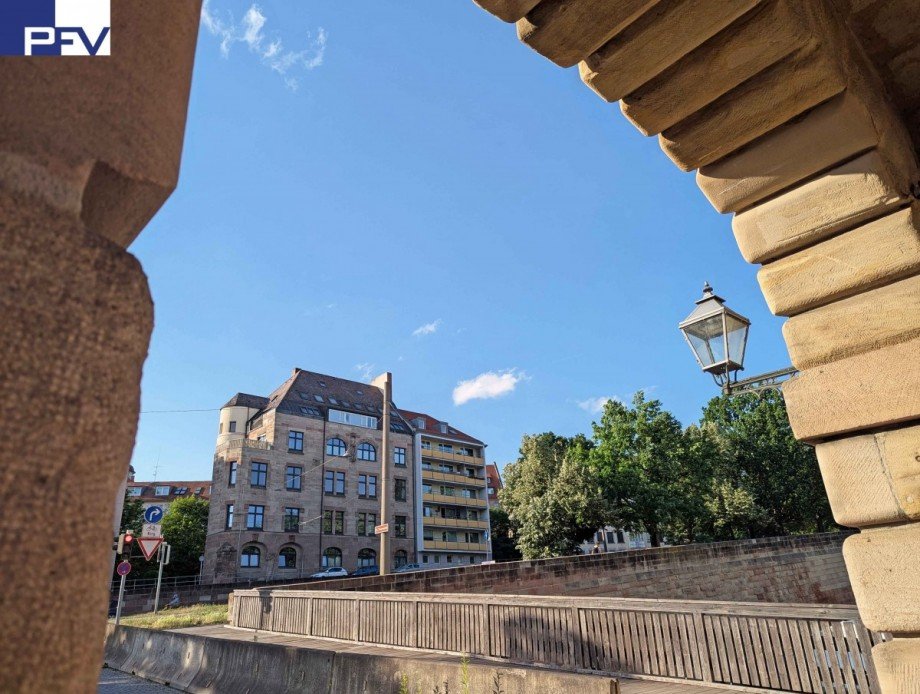 Blick vom Neutor Wohnung N�rnberg