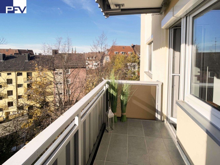 Sonnenbalkon Etagenwohnung N�rnberg