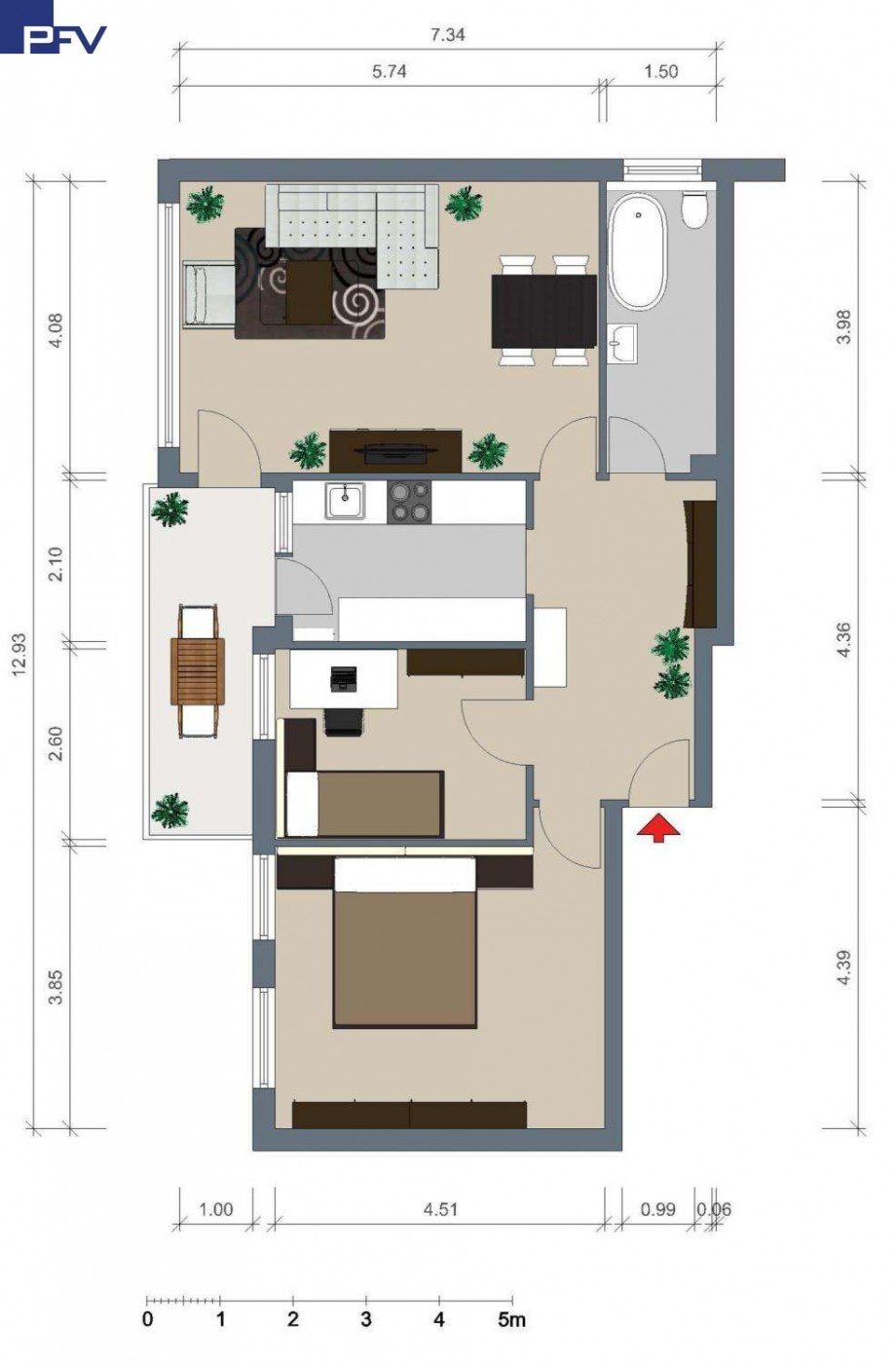 Grundriss Wohnung N�rnberg
