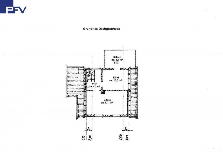 Grundriss DG Einfamilienhaus Wendelstein