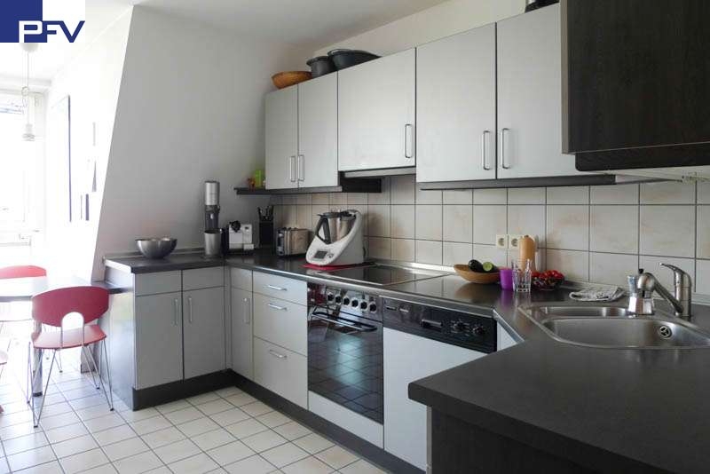 Ger�umige K�che Maisonettewohnung N�rnberg