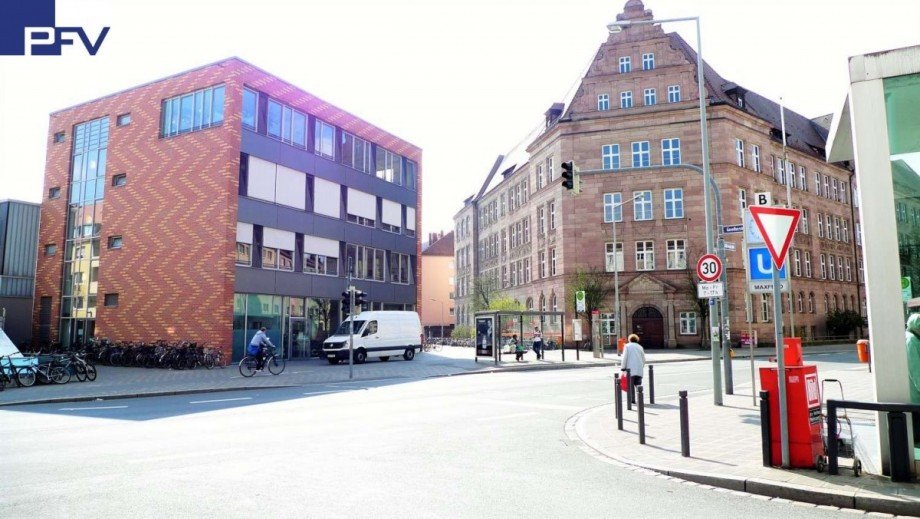 U-Bahn nur eine Gehminute B�rofl�che N�rnberg