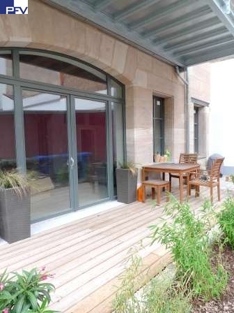 Terrasse Maisonettewohnung F�rth