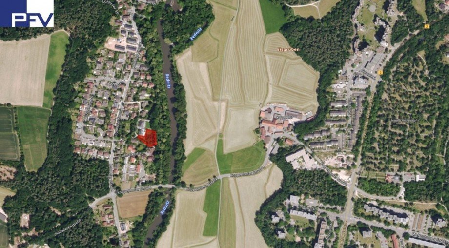Lage Luftbild Mehrfamilienhaus N�rnberg
