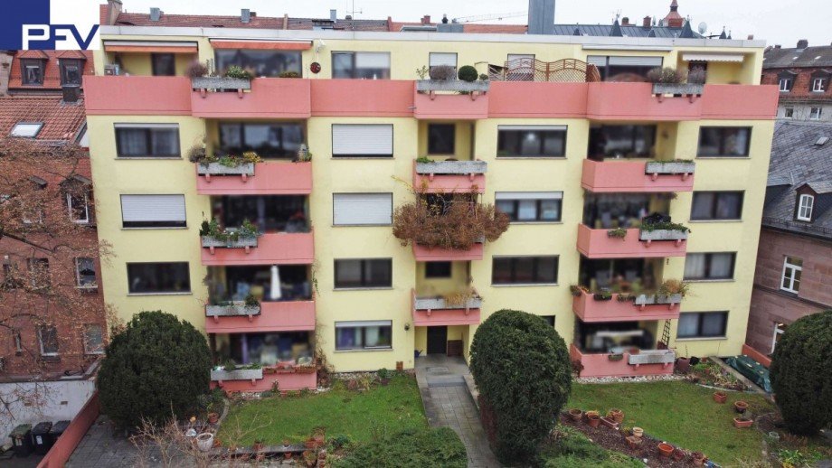 Anwesen West-Ansicht Etagenwohnung N�rnberg
