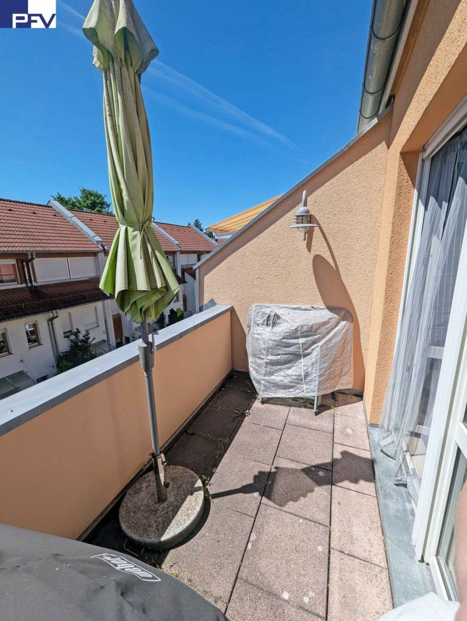 Balkon - sonnige S�dausrichtung Wohnung Wendelstein