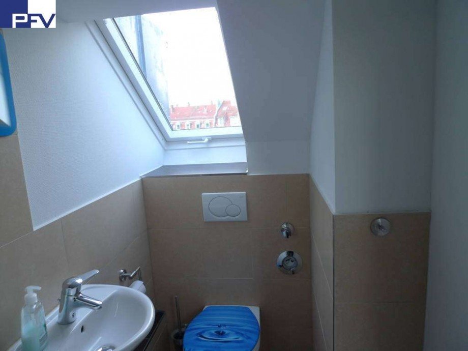 G�ste-WC Dachgeschosswohnung N�rnberg
