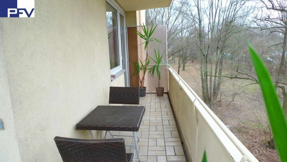 Rundum verlaufender Balkon Etagenwohnung N�rnberg