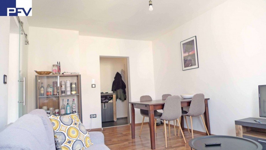 Wohnzimmer / Essbereich Dachgeschosswohnung N�rnberg