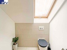 G�ste-WC Verkauft: Ganz oben und mitten drin! Stylisches Penthouse-Loft mit sonniger Dachloggia